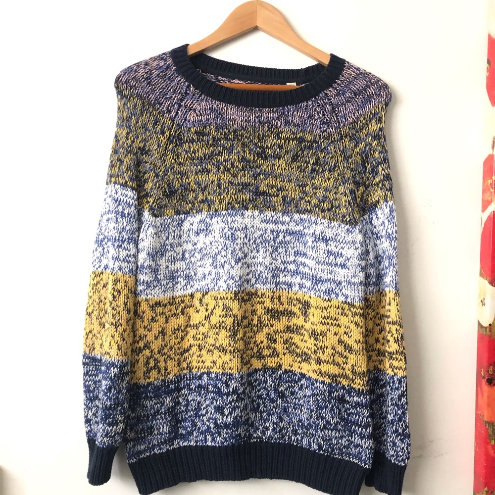 Jack Wills wide stripes sweater size 6
